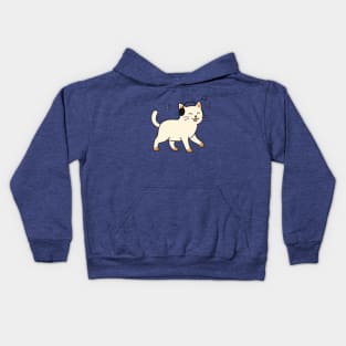 "Dancing Cat with Headphones" Kids Hoodie